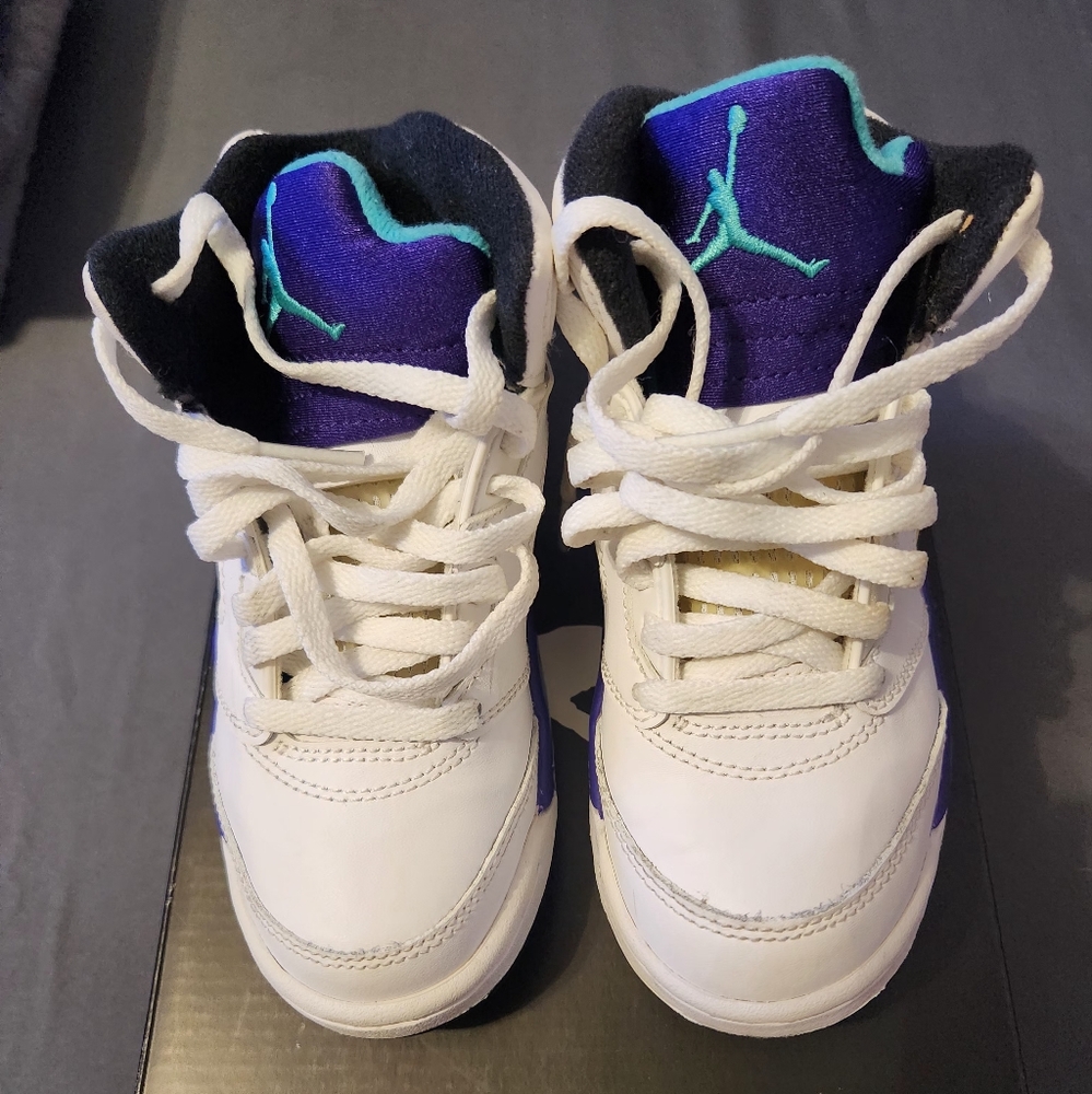Kids Jordan 5 Retro "Grape"